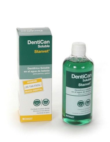 Dentifrico soluble para perros y gatos DENTICAN 250 ml